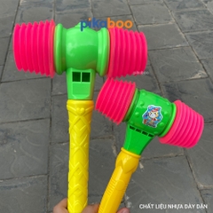 Búa nhựa hơi 2 đầu Pikaboo, chất liệu nhựa ABS an toàn, kích thích trí tuệ và tư duy phản xạ của bé