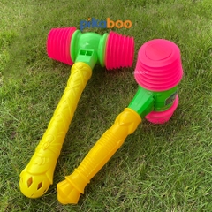 Búa nhựa hơi 2 đầu Pikaboo, chất liệu nhựa ABS an toàn, kích thích trí tuệ và tư duy phản xạ của bé