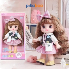 Đồ chơi búp bê cho bé gái Pikaboo, gồm nhiều phân loại bé lựa chọn, chất liệu an toàn