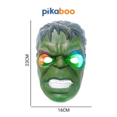 Mặt nạ siêu nhân cho bé trai Pikaboo, có đèn sáng nhấp nháy bắt mắt