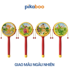Đồ chơi trống lắc cho bé Pikaboo, đa dạng mẫu con vật, chất liệu nhựa cao cấp an toàn