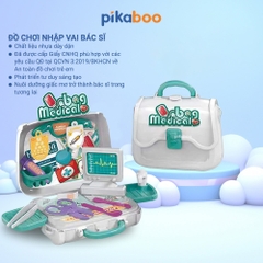 Đồ chơi bác sĩ và bộ chăm sóc mèo cưng cho bé Pikaboo chất liệu cao cấp đã được kiểm định an toàn