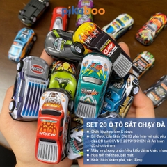 Ô tô chạy đà cho bé Pikaboo, chất liệu hợp kim cao cấp đa dạng các kiểu dáng siêu xe cho bé lựa chọn