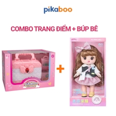 Bộ trang điểm thật cho bé gái an toàn Pikaboo chất liệu trang điểm thật, dễ dàng rửa sạch với nước