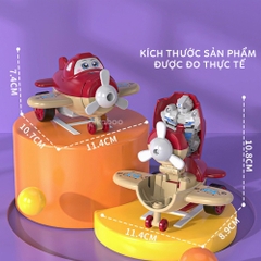 Đồ chơi máy bay ô tô chạy đà cao cấp