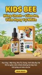 Nhỏ họng KIDBEE keo ong húng chanh