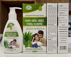 DDVS THẢO DƯỢC - HOA ĐẬU BIẾT, TRẦU KHÔNG 150ml