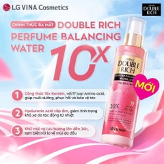 Nước xịt dưỡng tóc hương nước hoa Double Rich 200ml