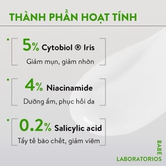 Kem dưỡng BABE Stop AKN Mattifying Moisturiser dành cho da mụn 50ml