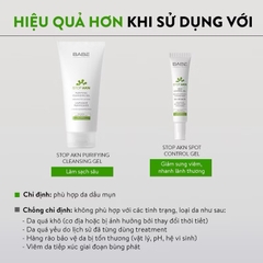 Kem dưỡng BABE Stop AKN Mattifying Moisturiser dành cho da mụn 50ml