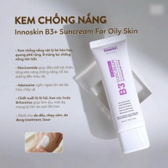 Kem chống nắng Innoskin B3 Suncream SPF50/PA++++