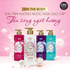 Sữa tắm hương nước hoa On The Body Perfume Shower 500g