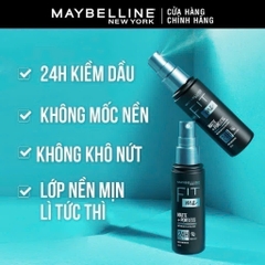 Xịt khoáng khoá nền Maybelline Fit Me 60ml