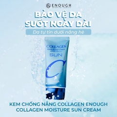 Kem chống nắng Collagen Enough Moisture Sun Cream SPF50+PA++++ 50g