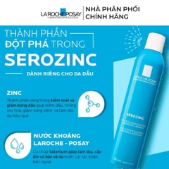 Xịt Khoáng La Roche Posay Serozinc 150ml