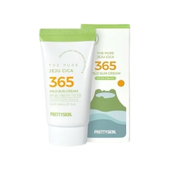 Kem Chống Nắng Pretty Skin The Pure Jeju Cica 50ml