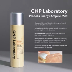 Xịt Khoáng CNP Laboratory Propolis Energy Ampule Mist 50ml