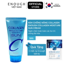Kem chống nắng Collagen Enough Moisture Sun Cream SPF50+PA++++ 50g