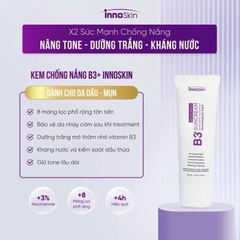 Kem chống nắng Innoskin B3 Suncream SPF50/PA++++