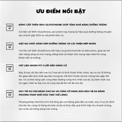 Mặt Nạ Sur.Medic Super Glutathione 100 Bright Truyền Trắng Căng Bóng Da