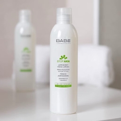 Toner cân bằng da BABE Stop AKN Astringent Tonic Lotion dành cho da dầu mụn 250ml