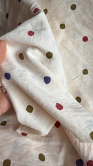 Vải cotton hàn (SLx0.5m khổ 1.6m) đũi lạnh mềm, mát, hút mồ hôi in hình dễ thương
