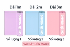 Vải Thô cotton hoa - may đầm, bộ người lớn, bé gái mùa hè, DIY…(dài 1m, khổ 1.45, vải cắt liền)