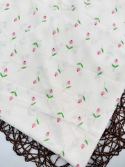 Vải xốp gạo (xốp Thái) - nhiều mẫu in dễ thương - may đồ bộ, đầm trẻ em và người lớn  (dài 1m, khổ 1m5, vải cắt liền)