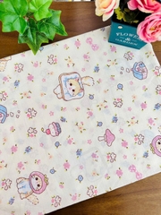 Vải xốp gạo (xốp Thái) - nhiều mẫu in dễ thương - may đồ bộ, đầm trẻ em và người lớn  (dài 1m, khổ 1m5, vải cắt liền)