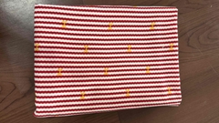 Vải Cotton hàn (đũi lạnh) in hoa, hình cute - may bộ, đầm, handmade, decor (dài 1m, khổ 1m6, vải cắt liền)