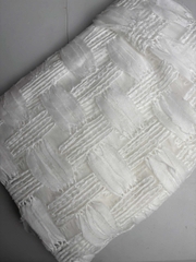 Vải Lưới 3D đan caro - may đầm, áo khoác, áo kiểu (dài 1m, khổ 1m35, vải cắt liền)