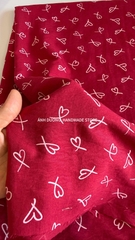 Vải cotton hàn (SLx0.5m khổ 1.6m) đũi lạnh mềm, mát, hút mồ hôi in hình dễ thương