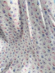 Vải Thô cotton in hoa, caro, sọc - may bộ, đầm, handmade, decor (dài 1m, khổ 1m45, vải cắt liền)