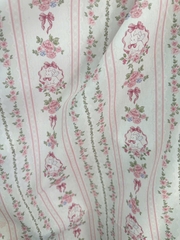 Vải Thô cotton hình động vật, búp bê - may quần áo bé gái, handmade, decor (dài 1m, khổ 1m45, vải cắt liền)