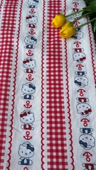 Vải xốp gạo (SLx0.5m khổ 1.5m) in hình dễ thương gấu, loopy, dâu, thỏ, nơ, kitty....
