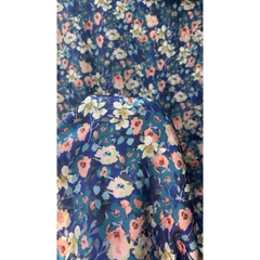 Vải Gấm In Bông Cao Cấp Cho Áo Dài, khổ 1.5m (Vải khúc đẵ cắt 2m)