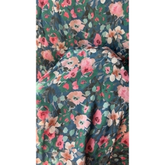 Vải Gấm In Bông Cao Cấp Cho Áo Dài, khổ 1.5m (Vải khúc đẵ cắt 2m)