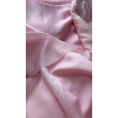 Vải Organza vân (SLx0.5m khổ 1.5m) màu hồng