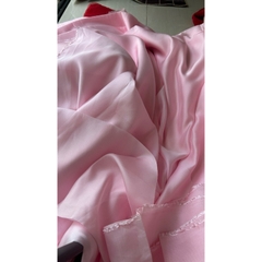 Vải Organza vân (SLx0.5m khổ 1.5m) màu hồng