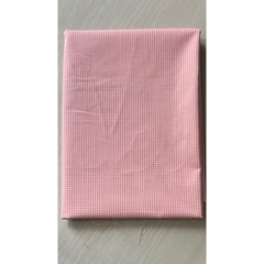 Vải cotton (SLx0.5m khổ 1.4m) kate caro, sắc nét màu đẹp, thấm hút tốt