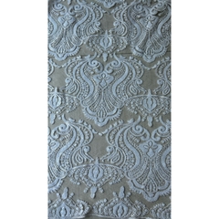 Vải kim sa (SLx0.5m khổ 1.3m) hình cầu vồng, kimsa hồng kem, xanh biển lấp lánh