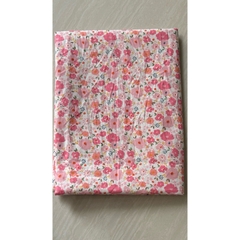 Vải thô cotton (SLx0.5m khổ 1.45m) kate lụa 3D in hoa