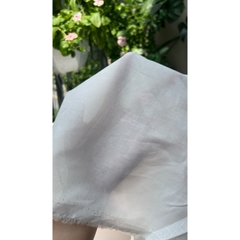 Vải boi (SLx0.5m khổ 1.35m) thêu bông chân hai đầu, boi lót