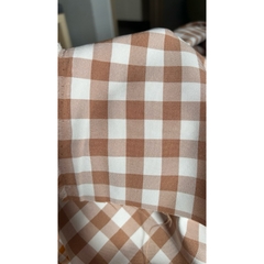 Vải kate fos (SLx0.5m khổ 1.5m) caro nhiều màu