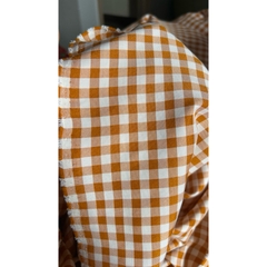 Vải kate fos (SLx0.5m khổ 1.5m) caro nhiều màu