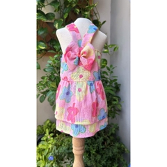 ( Thanh lý đồng giá nhiều mẫu 35k) Đầm cho thú cưng chó, mèo handmade ( tặng nơ kẹp tóc)