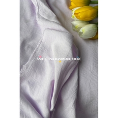 Vải cotton hàn (SLx0.5m khổ 1.5m) đũi lạnh, màu trơn