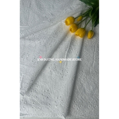 Vải boi (SLx0.5m khổ 1.35m) thêu thổ cẩm