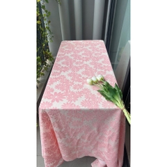 Vải lưới ép hoa (SLx0.5m, khổ đa dạng)– vải dày, dùng làm khăn trải bàn, rèm cửa, decor...