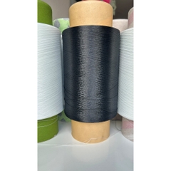 Cuộn chỉ tơ vắt sổ màu trắng, đen dùng cho máy may công nghiệp – Sợi 150
